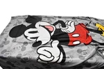 The Northwest Company Disney Mickey Mouse Throw Blanket Gray Plush Cozy Fleece. Fixed Price $18.99.