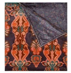 $238 Johnny Was Laurel Canyon Ryland Reversible Cozy Blanket 75X68 Fleece W/ Bag. Fixed Price $159.00.