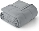 Topblan Weighted Blanket For Adults 12LBS, Breathable Cooling. Fixed Price $48.99.