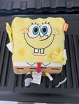 2009 Nickelodeon Spongebob Squarepants Smiling 15" Pillow Plush Stuffed Toy. Fixed Price $28.00.