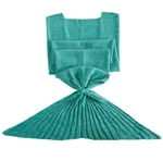 Laghcat Mermaid Tail Blanket Crochet For Adult/kids Super Soft. Fixed Price $14.98.