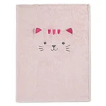 Delta Children Sherpa Throw Blanket For Kids, Pink Cat. Fixed Price $27.27.