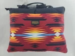 New Pendleton Outdoor Packable Blanket 60"X72" Red Short Sands Reversible Aztec. Fixed Price $44.99.
