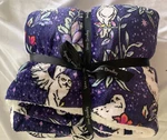 Vera Bradley Harry Potter Forbidden Forest Cozy Life Sherpa Plush Throw Blanket. Fixed Price $75.00.
