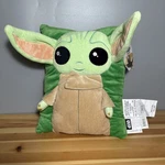 Disney Star Wars Mandalorian Baby Yoda 13X11X5 Plush Pillow 2022 Jay Franco Nwt. Fixed Price $15.29.