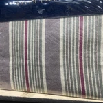 Ralph Lauren Notting Hill Northward Stripe 100% Linen Throw Blanket Multi. Fixed Price $199.95.