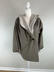 Walter Baker New York Cardigan Hood Blanket Style Button Cocoon Fleece Lined. Fixed Price $34.99.