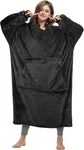 Catalonia Oversized Blanket Hoodie Adult-extra Long, Black-ankle Length. Fixed Price $35.94.