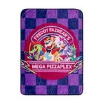Five Nights At Freddy's Mega Pizzaplex Fleece Throw Blanket 50 60 Inches. Fixed Price $39.99.