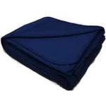 Anico Cozy Polar Fleece 50" X 60" Navy Blue Throw Blanket, Ultra Soft. Fixed Price $12.99.
