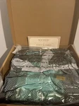 Sochow Sherpa Fleece Throw Blanket, Fuzzy Warm Super Soft Blue Green 60X80. Fixed Price $17.00.