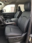 Ram 1500 Big Horn 2019-2026 Black Genuine Leather Seat Covers Oem Custom Fit. Fixed Price $699.99.
