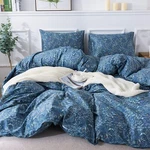 Honeilife Duvet Cover Set - 100% Cotton Herbs Pattern Comforter , Soft And Br.... Fixed Price $72.28.