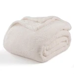 Berkshire Blanket Classic Extra-fluffy Plush Throw/throw Xl, Cream. Fixed Price $31.70.