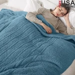 Electric Heated Blanket Soft Sherpa 6 Levels Timer Cozy Warm Sleep New. Fixed Price $60.78.