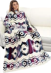 Catalonia Wearable Blanket With Sleeves And Pocket, Soft Comfy Fleece Snuggy Wra. Fixed Price $39.81.