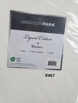 Madison Park Liquid Cotton Blanket Full/queen Size White Oeko-tex Standard 100. Fixed Price $49.99.