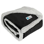 Dog Blanket For Small Medium Large Puppy Cat Reversible Soft Fleece Sherpa. Fixed Price $29.99.