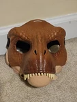 Mattel Jurassic World Dominion Tyrannosaurus Mask 2017 Trex Moving Jaw. Fixed Price $17.99.