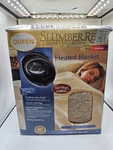 Sunbeam Slumber Rest Luxury Heated Blanket Beige Queen New. Fixed Price $56.00.