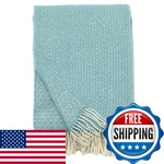 Greatergood Ukrainian 100 Wool Throw Blanket Handmade Elegant Cozy Fringed. Fixed Price $101.93.