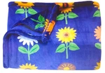 The Big One Oversized Supersoft Modern Flowers Plush Throw Blanket 60" X 72" New. Fixed Price $20.98.