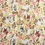 Woodland Creatures Forest Nature 5X6 Ft Oversized Throw Blanket The Big One New. Fixed Price $22.95.