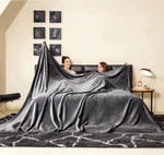 Coova Oversized King Fleece Blanket 120X120 Inches, Soft 120"X120", Dark Grey. Fixed Price $53.78.
