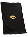 New Logo Brands Ncaa Iowa Hawkeyes 54'' X 84'' College Sweatshirt Blanket 155-74. Fixed Price $34.99.