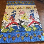 Vtg Mighty Morphin Power Rangers 1994 Twin Size Comforter Blanket/pillow Cases. Fixed Price $69.99.