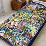 Justice League America Blanket - Dc Comics Silver Age Jla Art Soft & Comfy. Fixed Price $59.99.