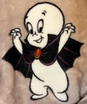 Casper The Friendly Ghost Plush Soft Blanket Throw 50X70 Halloween Costumes. Fixed Price $33.00.