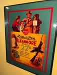Remington Kleanbore 22 Rifle Firearms Hunting Gun Store Advertising Sign. Fixed Price $24.99.