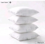 Lane Linen 4 Pack 18X18 White Throw Pillow Inserts For Decorative Cove.... Fixed Price $24.99.