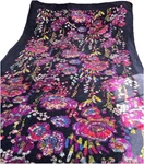 Vera Bradley Midnight Wildflowers Blanket Throw 50"X80". Fixed Price $24.99.