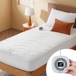Bedsure Twin Heated Mattress Pad Memory, Preheat, Auto-off, Coral Fleece. Fixed Price $97.48.