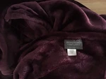 Berkshire Blanket & Home Company Oversized Throw Plum Purple 60 X 80. Fixed Price $23.00.