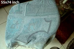 8 Ply Designer Warm Cashmere Travel Blanket Throw Jamavar Sofa Bedroom 17. Fixed Price $150.00.