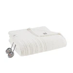 Queen Faux Shearling Electric Blanket Ivory: True North By Sleep. Fixed Price $45.99.