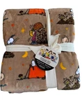 Peanuts Snoopy Twin Throw/blanket 60 X90 Autumn Fall Foliage Charlie Brown New!. Fixed Price $45.00.
