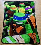 Nickelodeon Teenage Mutant Ninja Turtles Throw Blanket. Fixed Price $19.95.