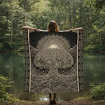 Tree Of Life Mandala Blanket Spiritual Yoga Meditation Throw Gift. Fixed Price $48.00.