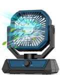 Portable Camping Fan With 20000MAH Rechargeable Battery, Usb-c Powere.... Fixed Price $31.29.