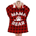 Warmstorey Mama Bear Hoodie Blanket For Women 73X47 Inches,. Fixed Price $92.99.