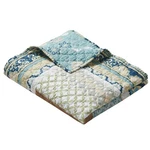 Greenland Home Thalia Velvet-embellished Quilted Cotton Throw Blanket, 50 X.... Fixed Price $55.14.