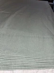 Ralph Lauren Blue Tag Twin Flat Sheet Geen White Checked Cotton Bedding. Fixed Price $30.00.