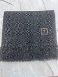 100% Baby Alpaca Wool Blanket Throw Handmade In Peru 52" X 70 Light Grey. Fixed Price $67.00.