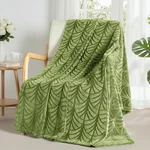 Monstera Patterned,elegant,flannel Fleece Blankets - Gg Home. Fixed Price $17.99.