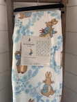 Peter Rabbit Plush Oversized Throw Blanket Microfiber Polyester Decorative 60X70. Fixed Price $46.00.