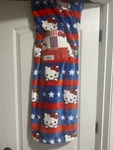 Nwt Hello Kitty Patriotic Cloud Throw - Hk Stripes 2025 Release. Fixed Price $30.00.